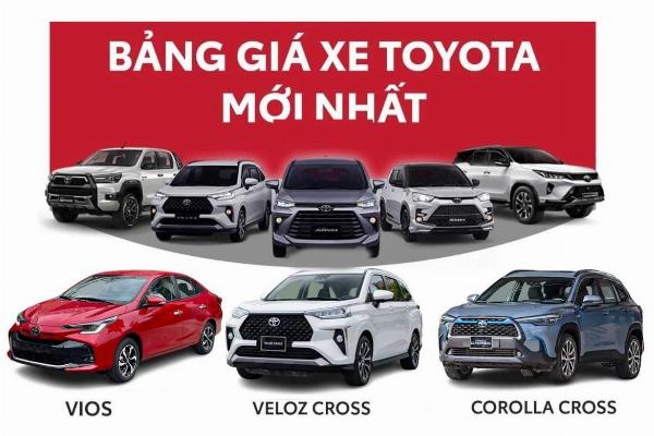 Giá xe Toyota tại [company field=